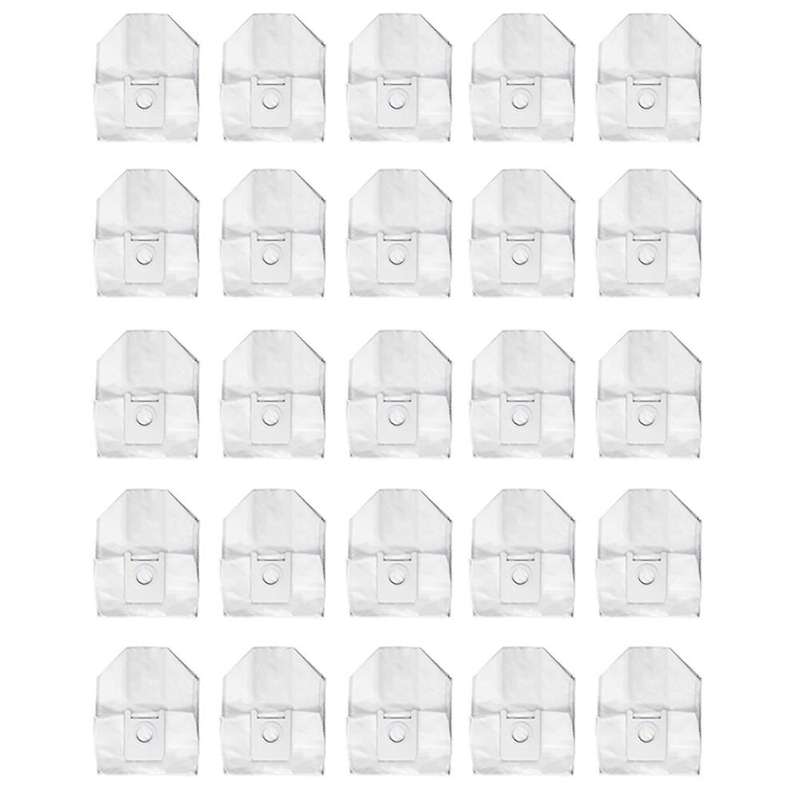 25pcs for Xiaomi Roidmi Eve Plus Dust Bag Vacuum Cleaner Spare Parts