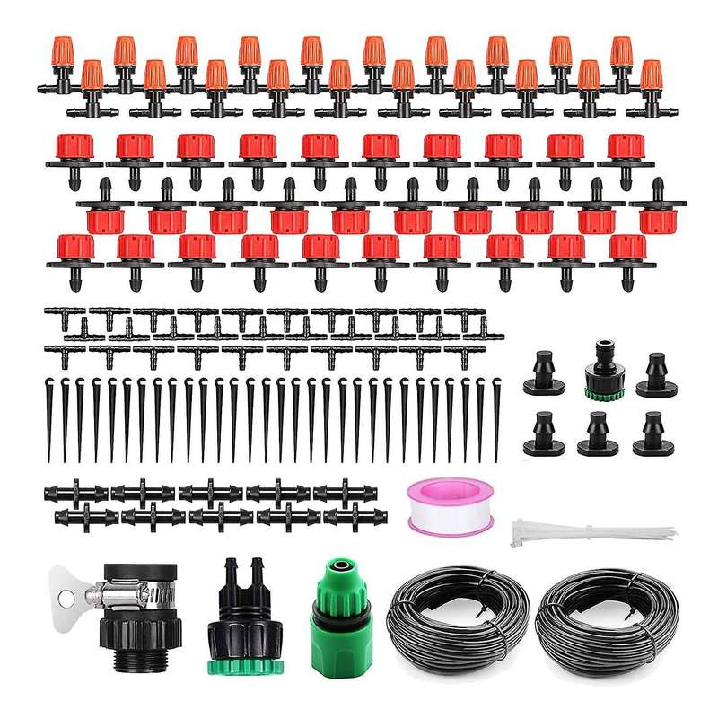 Mini Drip Irrigation Kit, 30 M Garden Drip Irrigation Watering System