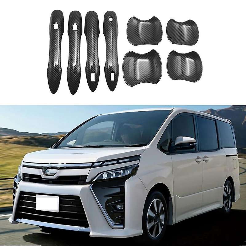 8pcs for Toyota Voxy Noah R90 2022 Door Handle Bowl Trim Abs