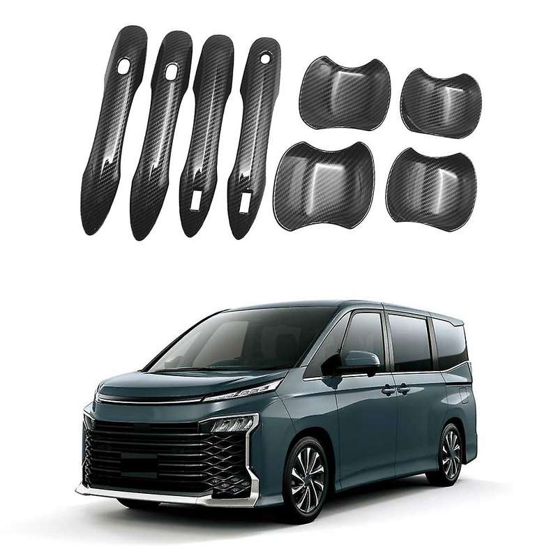 8pcs for Toyota Voxy Noah R90 2022 Door Handle Bowl Trim Abs