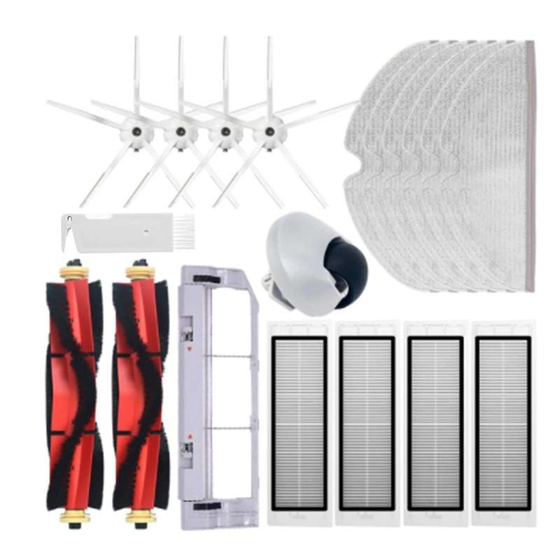 For Xiaomi Roborock S5 Max S6 Maxv Mop Cloth Filter Side/main Brush