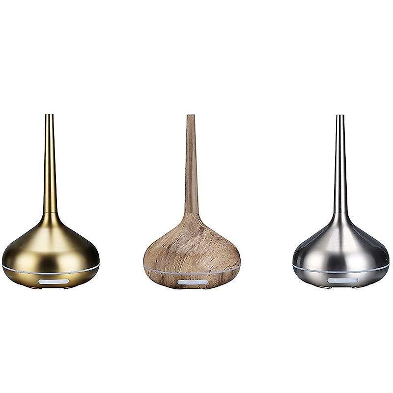Air Humidifier Aromatherapy Diffuser Led Light for Home Office Silver