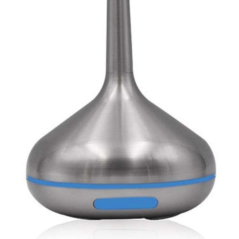 Air Humidifier Aromatherapy Diffuser Led Light for Home Office Silver