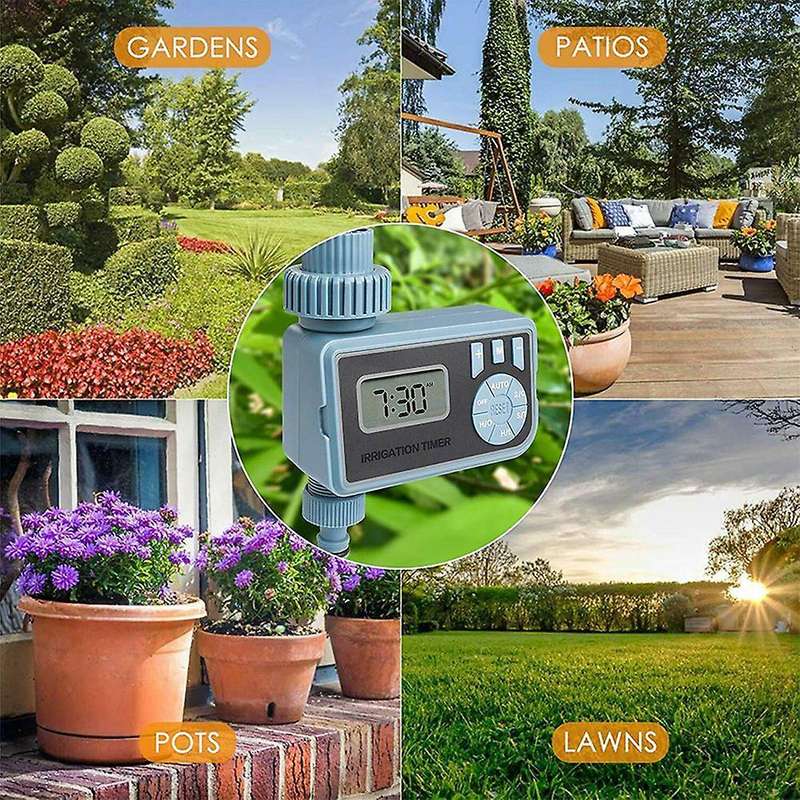 Lcd Automatic Intelligent Irrigation Timer Garden Irrigation System,a