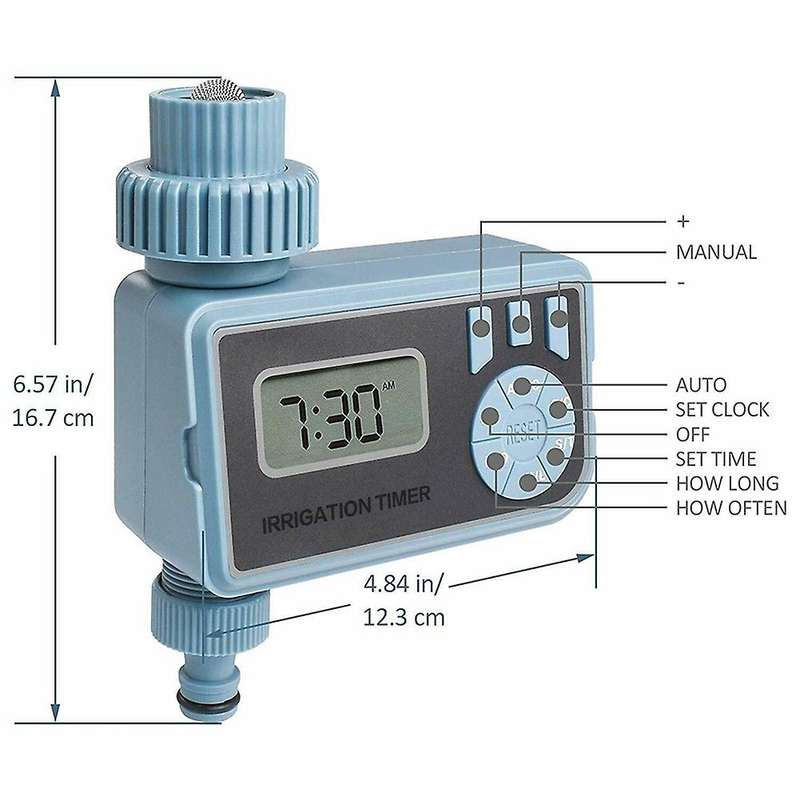 Lcd Automatic Intelligent Irrigation Timer Garden Irrigation System,a