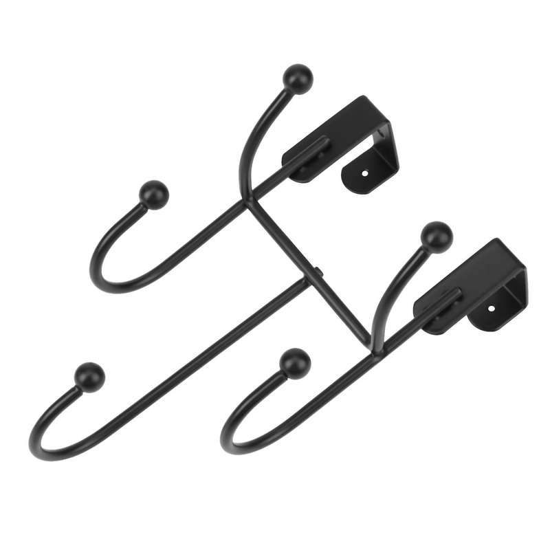4pcs Wrought Iron Wall Clothes Hanger Hook Home Decoration B