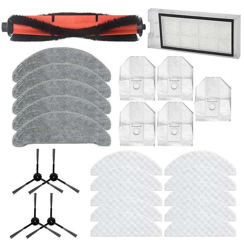 Mops Cloths Dust Bags Rolling Side Brush Hepa Filter for Roidmi Eve
