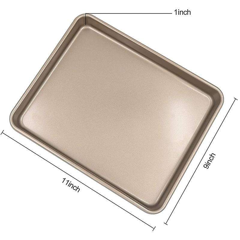 11 Inch Baking Sheets for Oven Set Of 2,steel 11x9 Inch for Baking