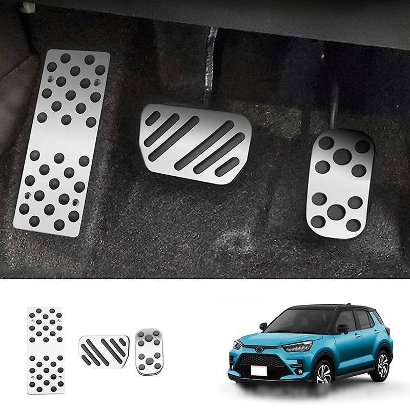 Car Aluminum Accelerator Pedal Brake Pedal Foot Pedal Red