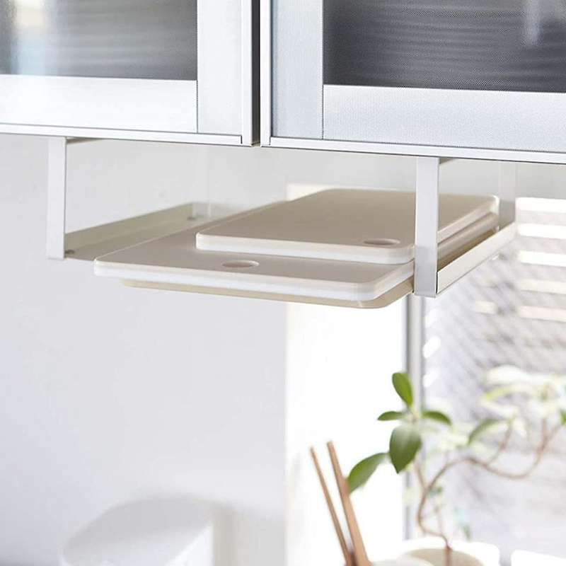 Nail-free Push-pull Japanese-style Kitchen Storage Rack Household