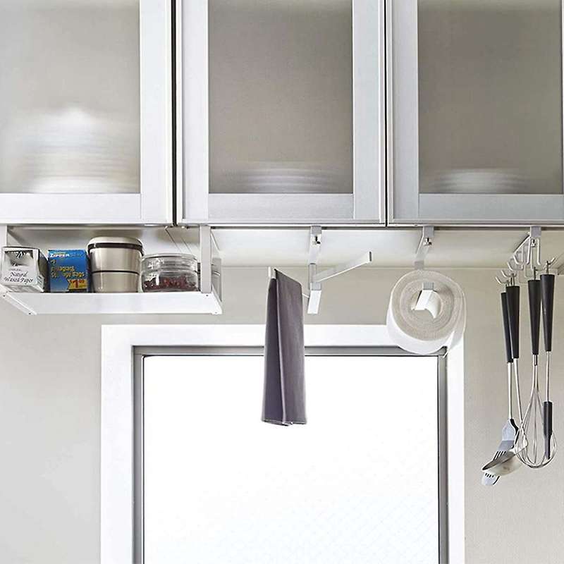 Nail-free Push-pull Japanese-style Kitchen Storage Rack Household