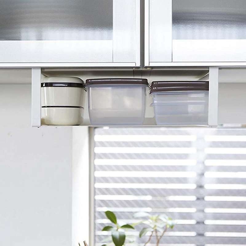 Nail-free Push-pull Japanese-style Kitchen Storage Rack Household