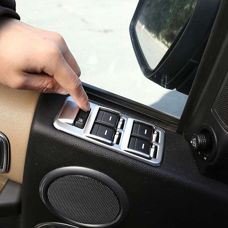 Car Window Lift Switch Button Control Panel Frame Cover Trim
