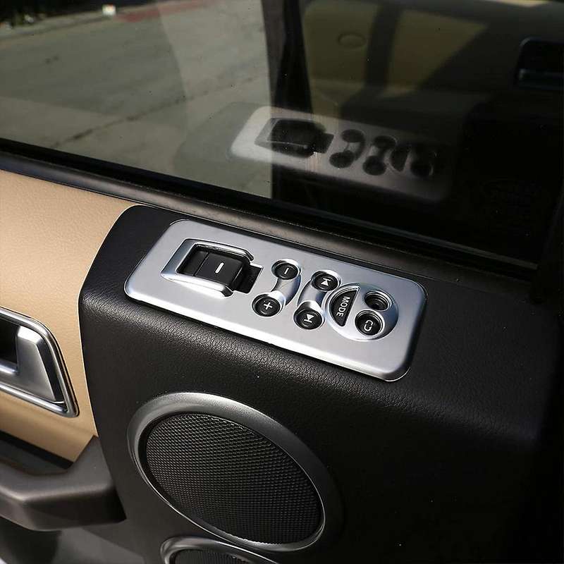 Car Window Lift Switch Button Control Panel Frame Cover Trim