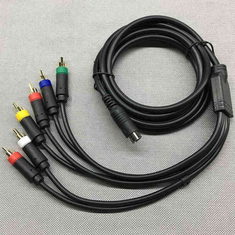 Rgbs Color Monitor Special Line Sega Saturn, Composite Cable