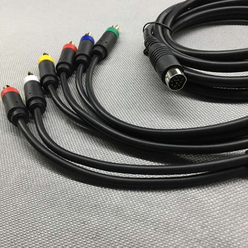Rgbs Color Monitor Special Line Sega Saturn, Composite Cable