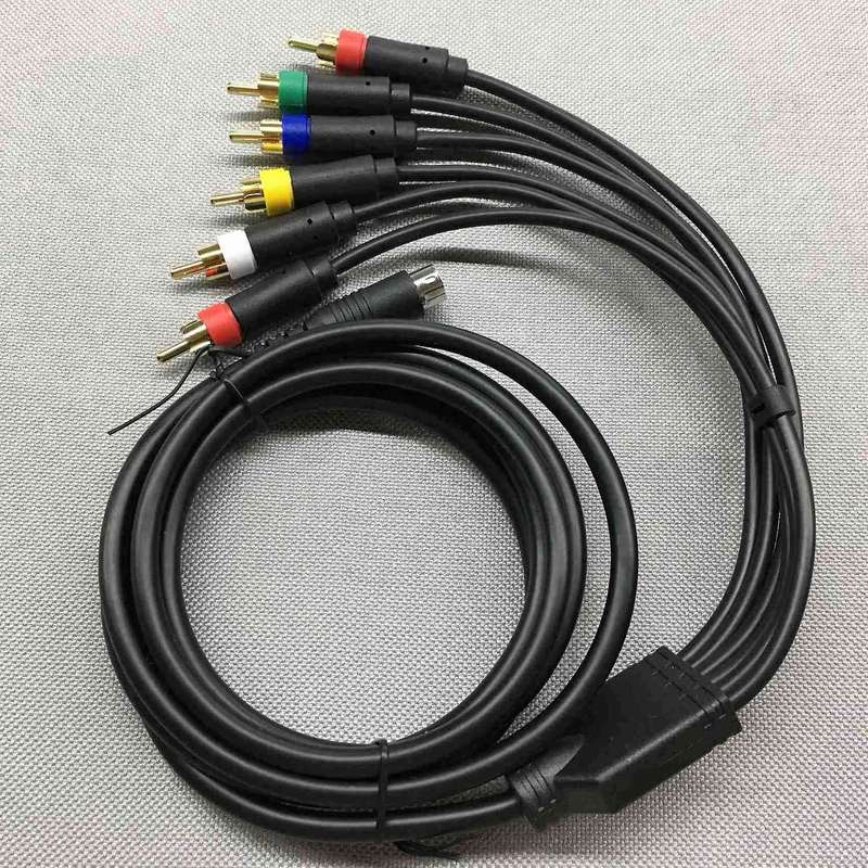Rgbs Color Monitor Special Line Sega Saturn, Composite Cable