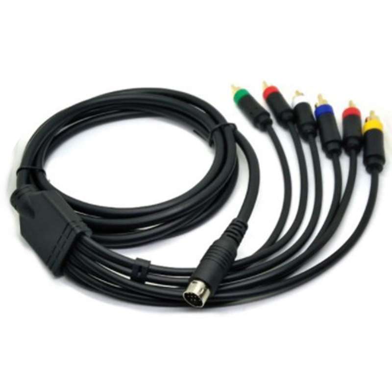 Rgbs Color Monitor Special Line Sega Saturn, Composite Cable