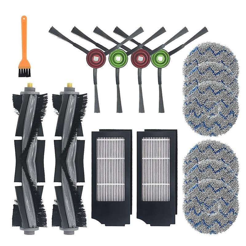 For Ecovacs T10 Turbo Robot Vacuum Cleaner Main Brush Side Brush Mop