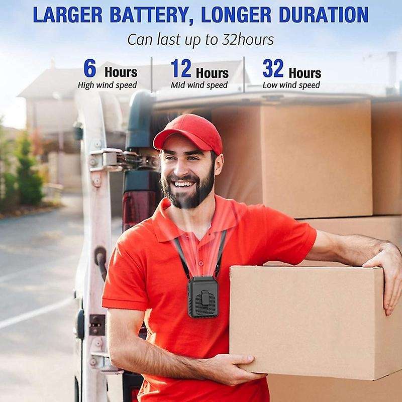 Rechargeable Waist Clip On Fan,portable Belt Fan, for Outdoor
