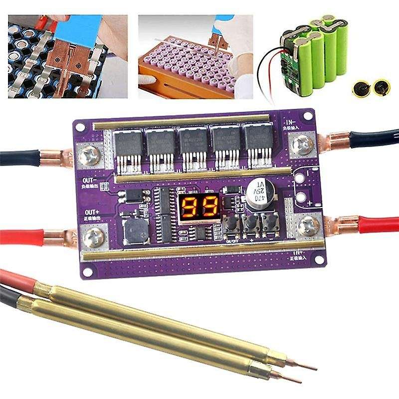 Digital Display 10 Square Pen 12v Spot Welding Machine Diy Kit