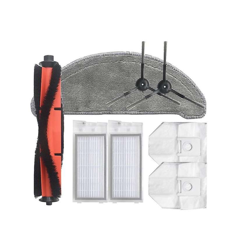 Main Brush Side Brushes Hepa Filter Mop Cloths Dust Bags for Roidmi