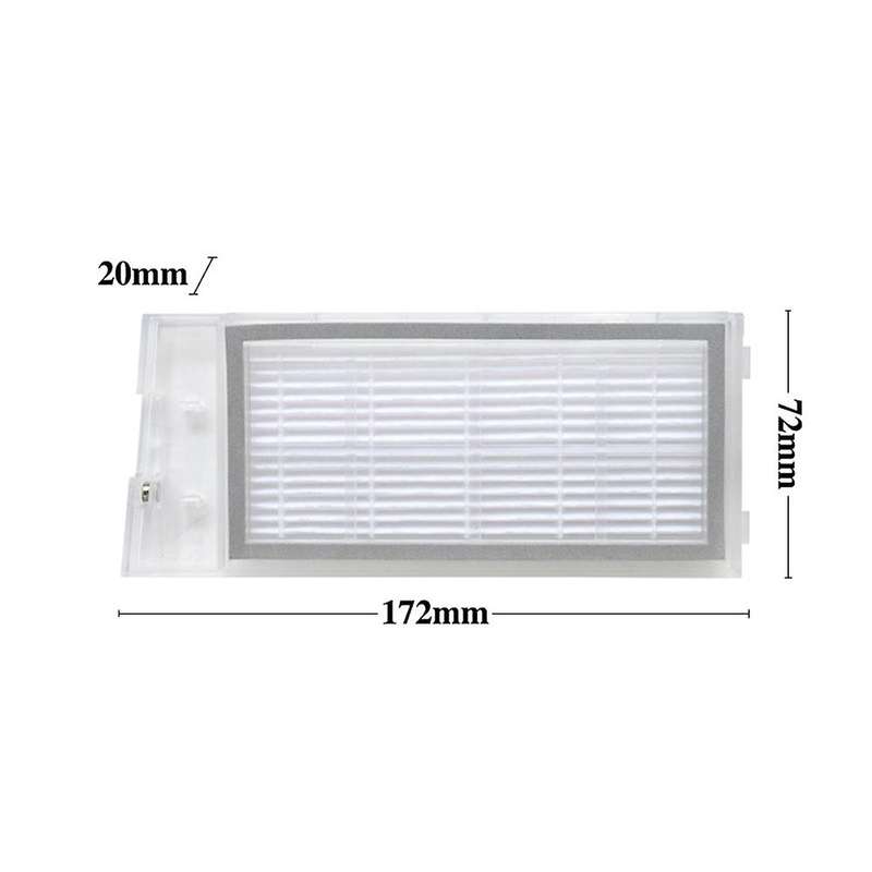 Main Brush Side Brushes Hepa Filter Mop Cloths Dust Bags for Roidmi