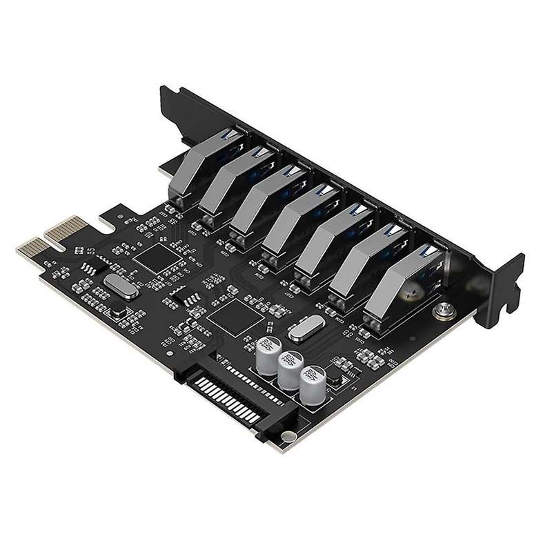 Orico Pvu3-7u-v1 7 Port Usb3.0 Pci-e Expansion Card