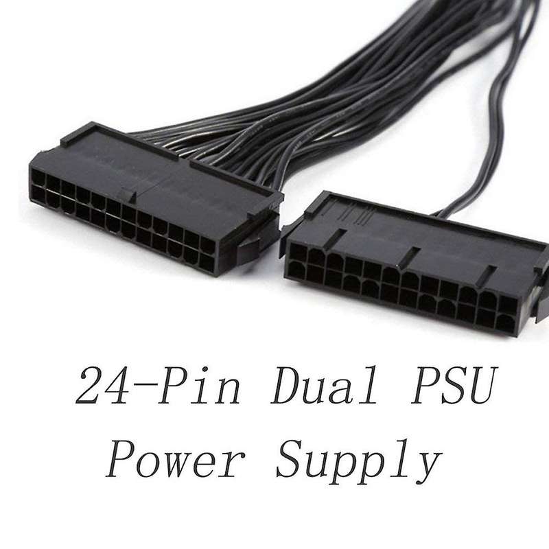 10pcs 20+4 24pin Power Supply Sync Starter Psu Cable for Gpu Miner