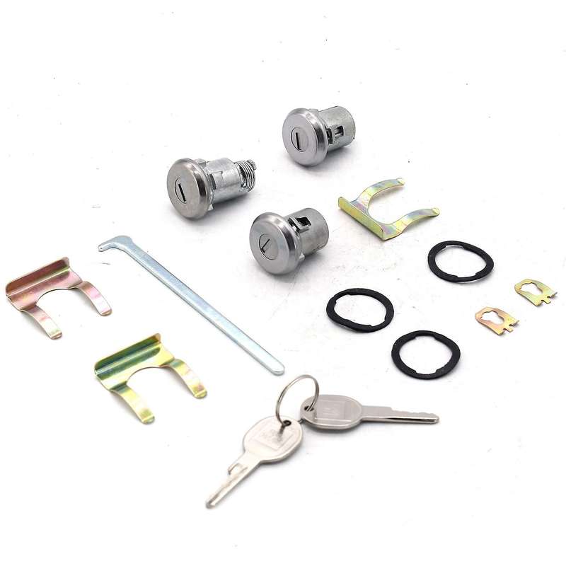 Car Doors Trunk Lock Cylinder with Key for Gm Chevelle Buick Monte
