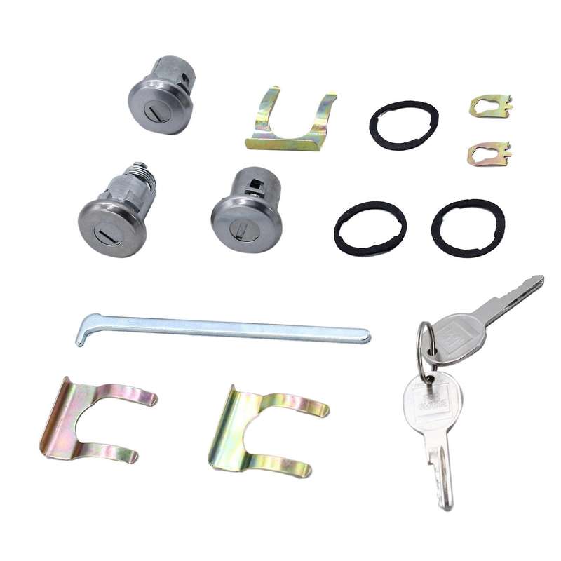 Car Doors Trunk Lock Cylinder with Key for Gm Chevelle Buick Monte