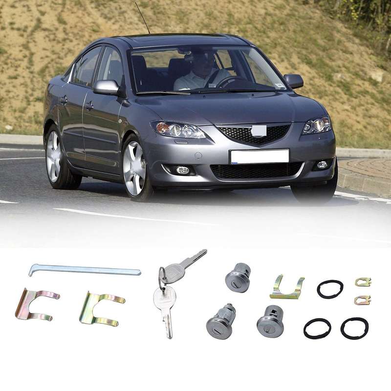 Car Doors Trunk Lock Cylinder with Key for Gm Chevelle Buick Monte