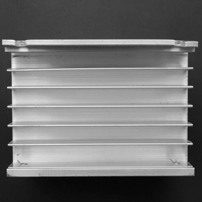 Ssr Single-phase Solid State Relay Radiator 80x100x200mm Aluminum