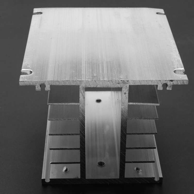 Ssr Single-phase Solid State Relay Radiator 80x100x200mm Aluminum