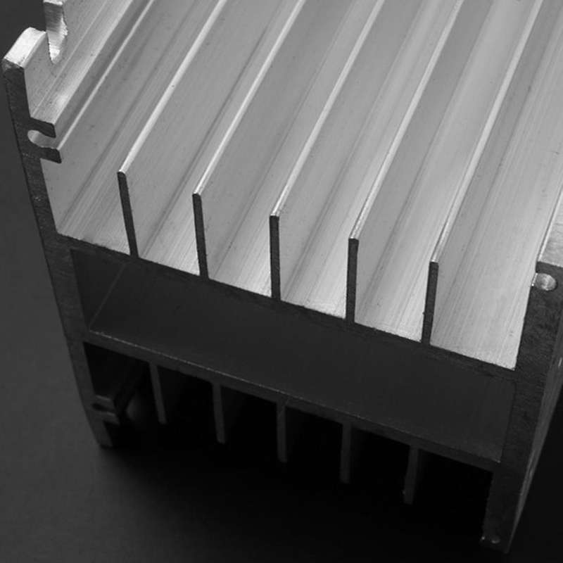 Ssr Single-phase Solid State Relay Radiator 80x100x200mm Aluminum