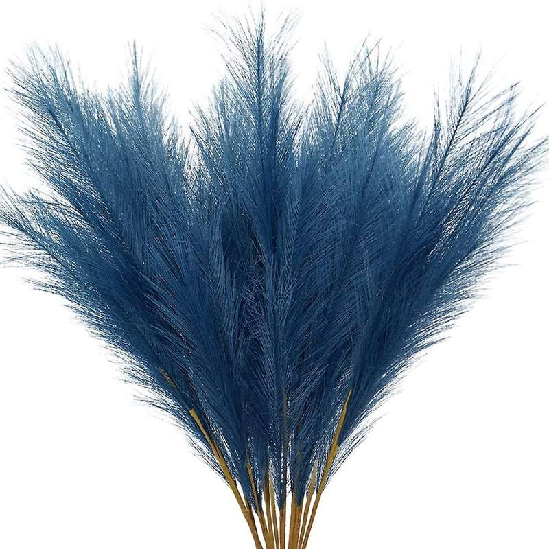 Dried Pampas Grass Artificial Pompous Grass Branches Vase Filler C
