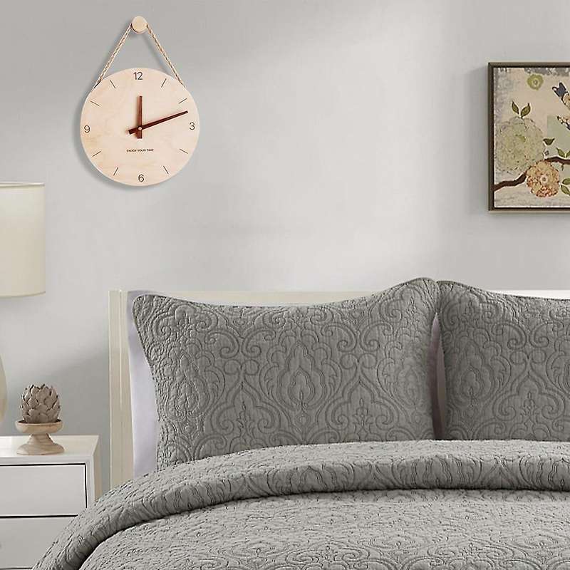 Wall Clock Wooden Home Clock Decoration,wall Decor for Living Room