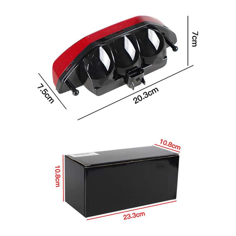 Motorcycle Modified Brake Tail Light Brake Led Tail Light Red