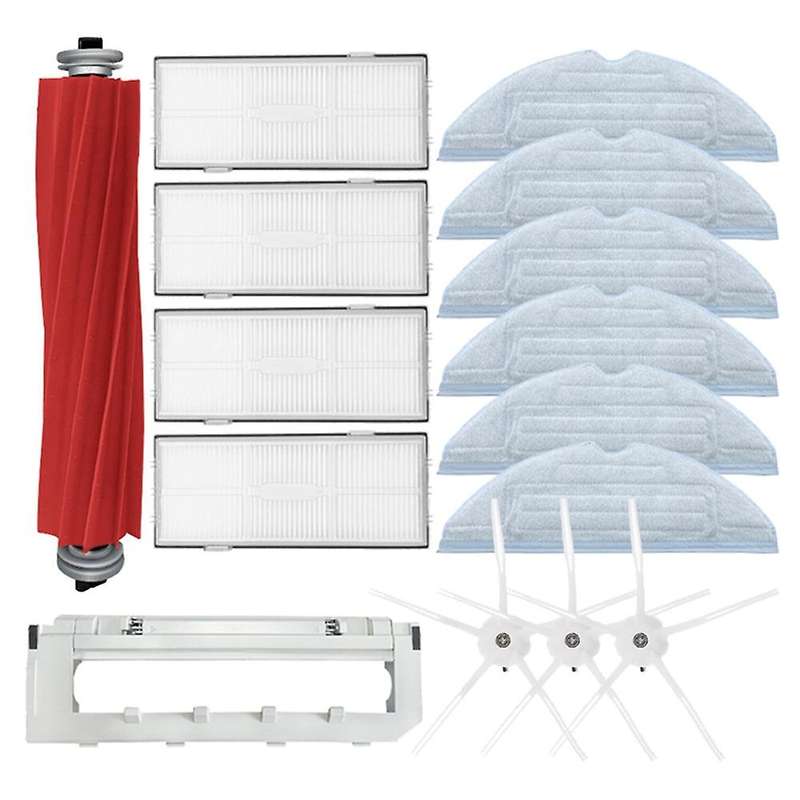 For Xiaomi Main Brush Hepa Filter Mop Pad Main Brush Cover Parts