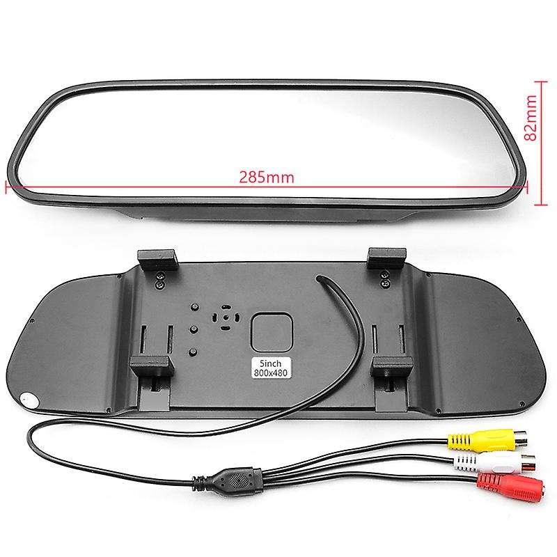 5 Inch Digital Color Tft 800x480 Lcd Car Parking Mirror Monitor
