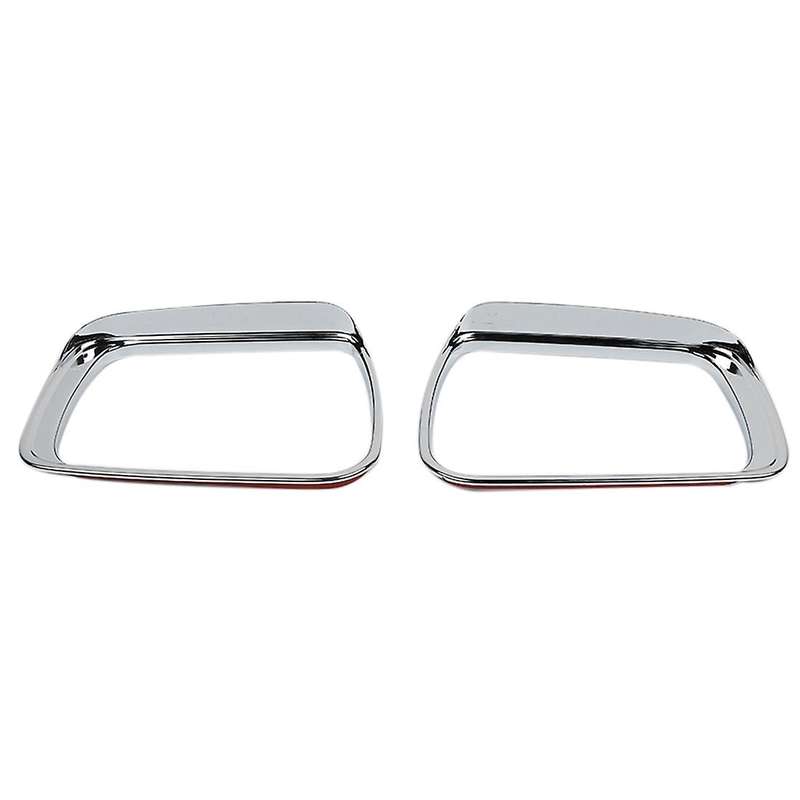 Car Rearview Mirror Rain Eyebrow for Dodge Ram 2018-2022,chrome