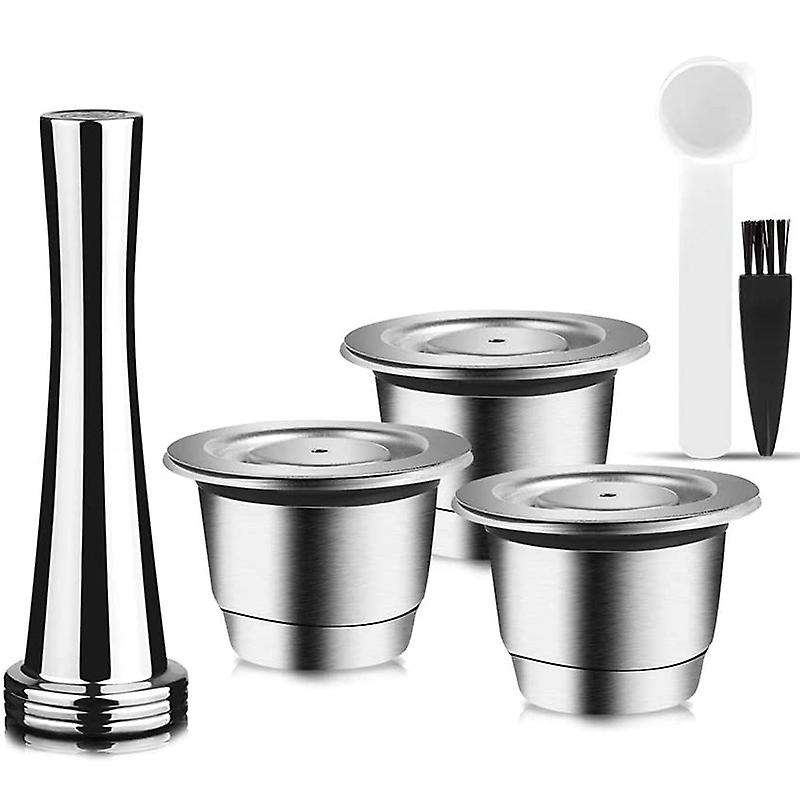 Kapseln Wiederverwendbar, 3 Stck Wiederbefllbare Pads Fr Nespresso
