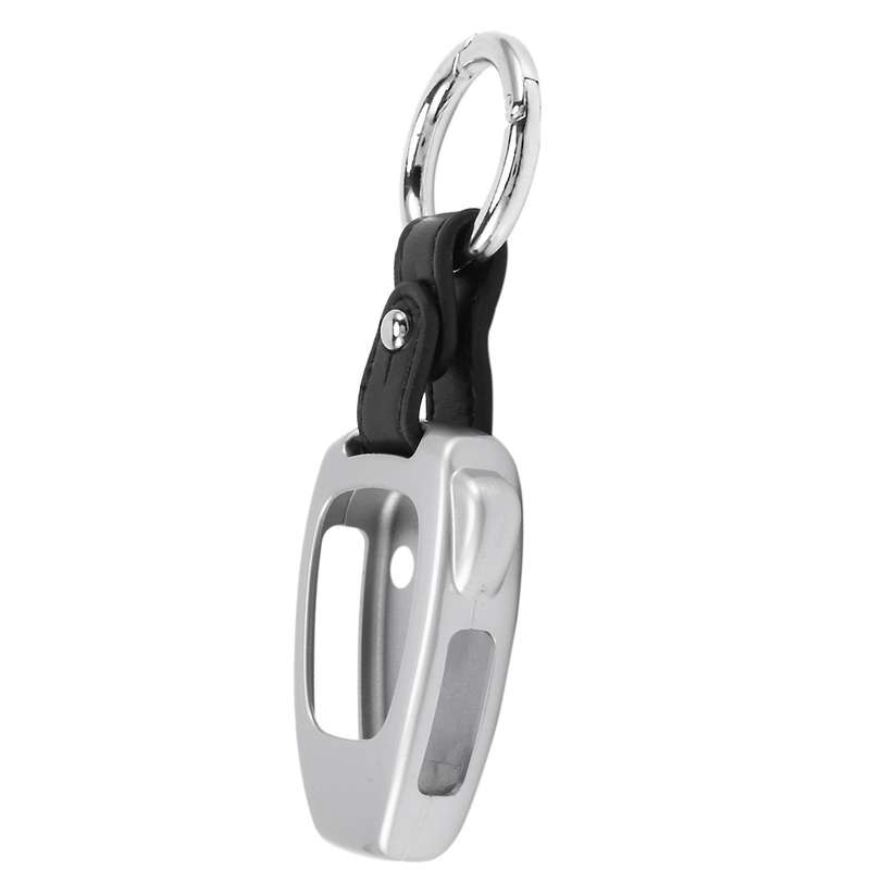Key Chain Ring Shell Cover Case Frame for Jeep Wrangler Black