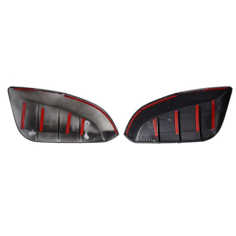 Car Rear View Mirror Cover Reflector Cover Carbon Fiber Pattern