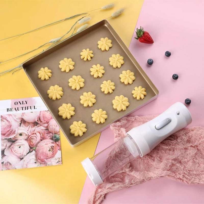 1 Set Electric Cookie Press Churros Maker Tips for Cake Diy Tools B
