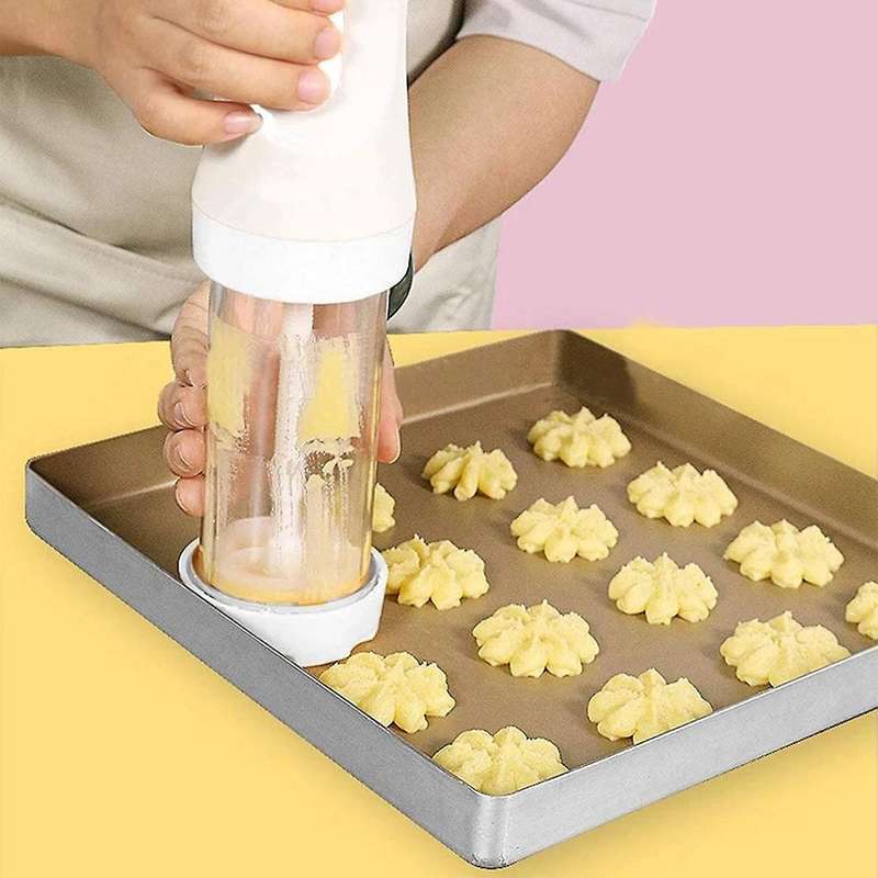 1 Set Electric Cookie Press Churros Maker Tips for Cake Diy Tools B
