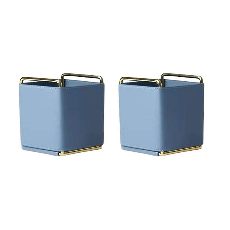 Pu Leather Simple Cosmetic Storage Box Ladies Dressing Ornaments A