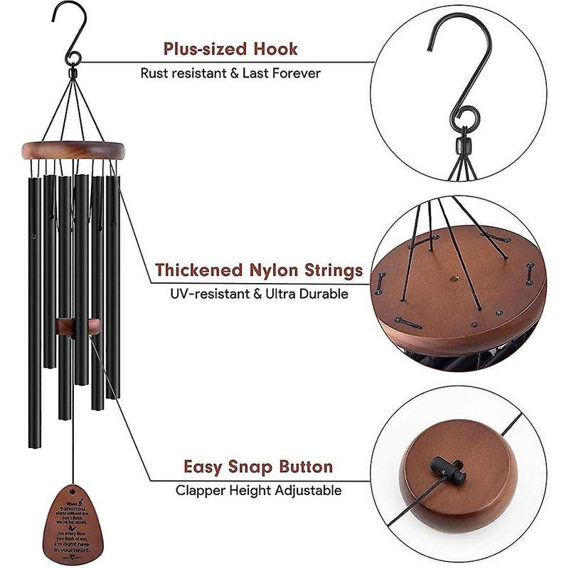 Sympathy Wind Chimes, Memorial Wind Chimes