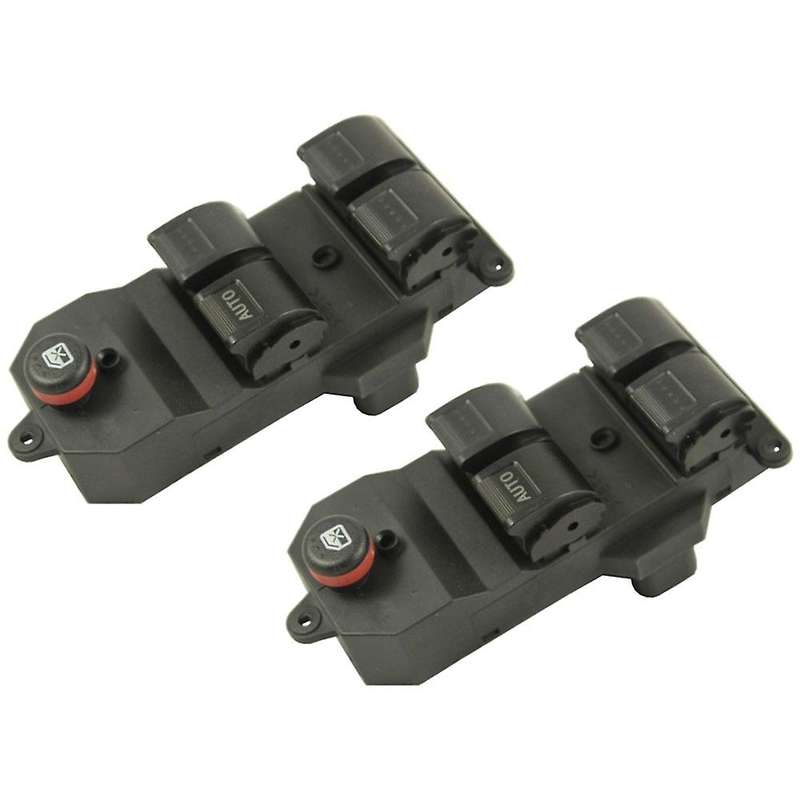 Window Master Switch for 2001-2005 Honda Civic 35750s5aa02za Black