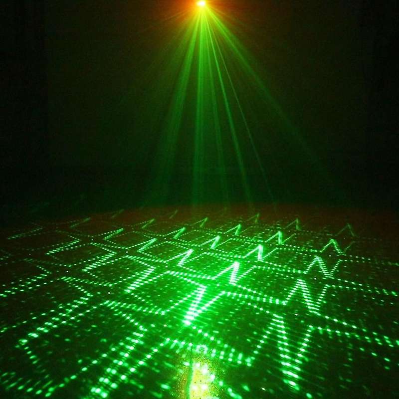 6 Hole Led Disco Light 128 Pattern Projector